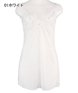 San-ai Resort（三愛水着楽園） エレガントコレクション2311スリップ  【M・Lサイズ】【northerly】 ホワイト