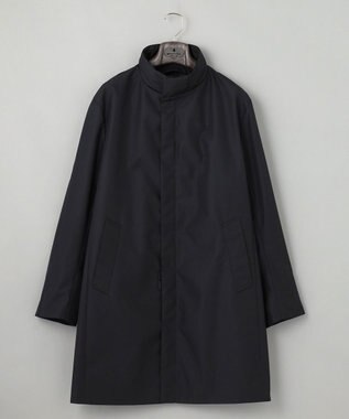 GOTAIRIKU 【防水/軽量/シワになりにくい】ラスタードビーメモリーラミネーションコート_スタンドカラー(24年モデル) ブラック系8