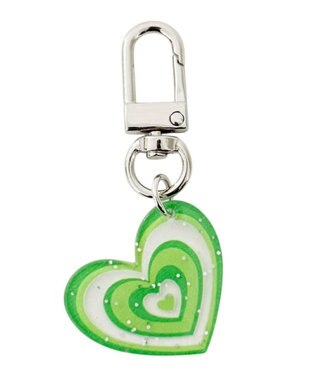 WEGO カラフルハートキーホルダー