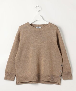 J.PRESS LADIES DRY COMFORT クルーネック ニット ベージュ系