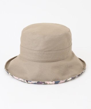 J.PRESS LADIES 【洗える・畳める】 LIBERTY リネン ハット ベージュ系