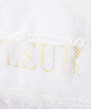 Maison de FLEUR レースダブルリボン２Ｗａｙトートバッグ Off White