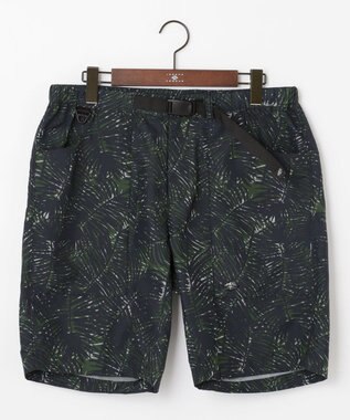 JOSEPH ABBOUD MOUNTAIN 【UNISEX】3Dエンボスリーフ ハーフパンツ オリーブ系6