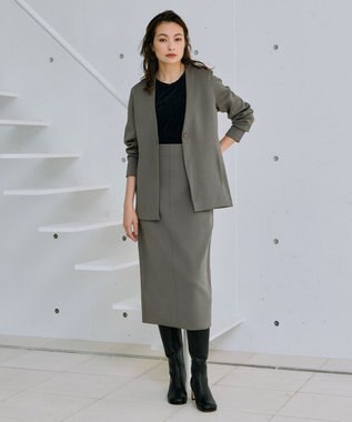 ICB ストレッチロングブーツ ブラック系