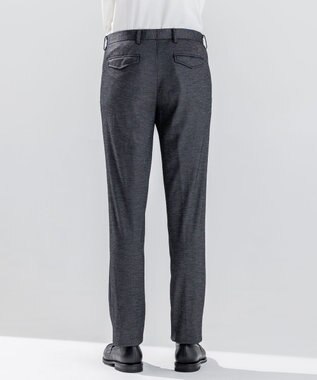 JOSEPH HOMME 新素材【ストレッチ/セットアップ対応】シルキーウールジャージー   テーパードパンツ / CITY ライトグレー系