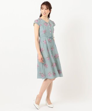 TOCCA 【洗える】MUGET ドレス サックスブルー系7