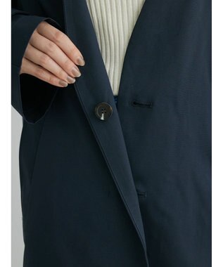 Green Parks 花粉防止　着流しコート Navy