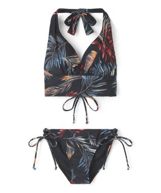 San-ai Resort（三愛水着楽園） 【ペア水着】ナチュラルだけどしっかり盛れる【ナチュラルアップブラ】　ノンワイヤービスチェビキニ　9M　【San-ai Resort（サンアイリゾート）】 ブラック