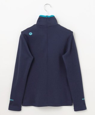 PW CIRCULUS 【あったか裏地/防寒】【WOMEN】モックネックカットソー ネイビー系