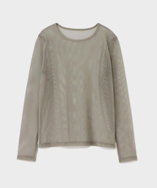 GRACE CONTINENTAL メッシュインナートップ ベージュ