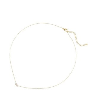 earth music&ecology プチビジューネックレス Gold