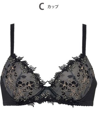 Wing ブラジャー Wing Lesiage ふっくらまる胸メイク やさしいフィット感 【2920シリーズ】 パッド有 ブラ PB2920 ウイング／ワコール ブラック