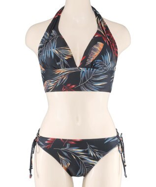 San-ai Resort（三愛水着楽園） 【ペア水着】ナチュラルだけどしっかり盛れる【ナチュラルアップブラ】　ノンワイヤービスチェビキニ　9M　【San-ai Resort（サンアイリゾート）】 ブラック