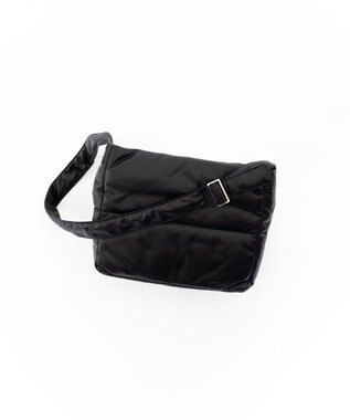 JOSEPH HOMME シンセティックソフトレザー　ワンショルダーバッグ Ｍサイズ ブラック系