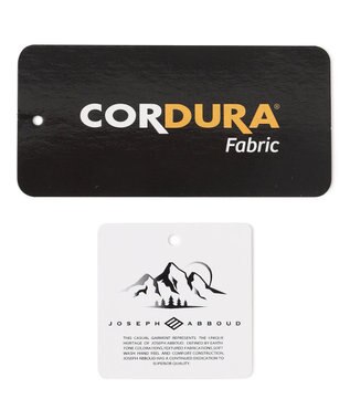 JOSEPH ABBOUD MOUNTAIN 【軽さ/ストレッチ】 CORDURA COTTON アウトドアニットパーカー ブルー系