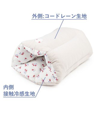 PET PARADISE ペットパラダイス クール トンネルカドラー 《苺花柄》 ホワイト×レッド