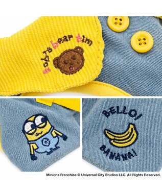 PET PARADISE ミニオン ベストハーネス ３Ｓ インディゴブルー×イエロー