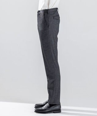 JOSEPH HOMME 新素材【ストレッチ/セットアップ対応】シルキーウールジャージー   テーパードパンツ / CITY ライトグレー系