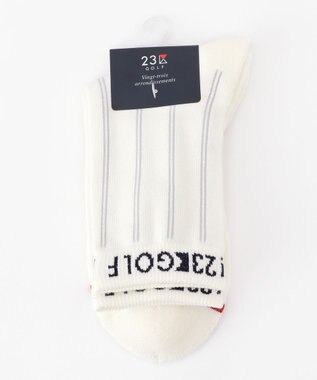 23区GOLF 【WOMEN】レギュラーソックス ホワイト系