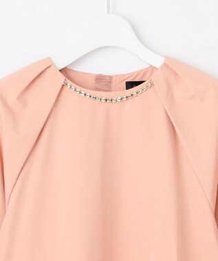 自由区 S 【Premium Collection】ビジュータフタ ブラウス ライトコーラル