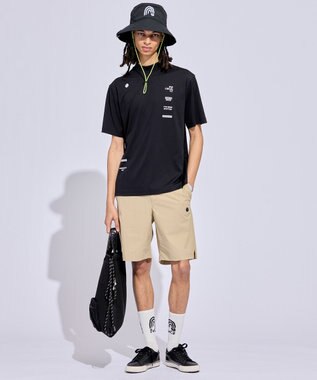PW CIRCULUS 【MEN】アクティブショーツ ゴルフ ベージュ系