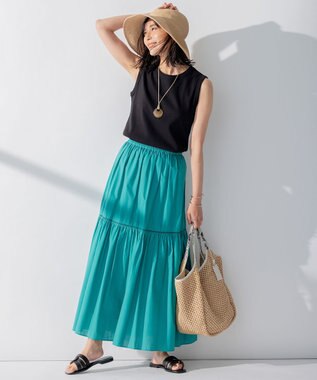 23区 【CLASSY.6月号掲載/洗える】ペーパーブレード ハット ベージュ系