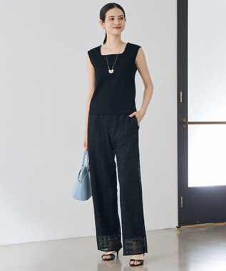 自由区 S 【SHIHOさん着用】スクエアネック インナー ブラック