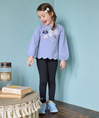 ANY KIDS クローゼットモチーフトレーナー サックスブルー