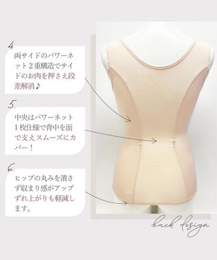 BRADELIS New York 【BRADELIS New York】ボディフィットシェイパー ブラデリス 補正シェイパー ナチュラル