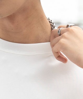 WEGO ペイズリーグラフィックBIG　T（SS） ホワイト