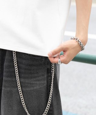 WEGO ペイズリーグラフィックBIG　T（SS） ホワイト
