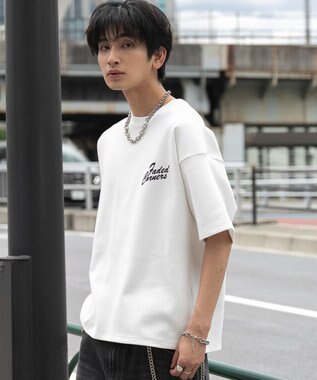 WEGO ペイズリーグラフィックBIG　T（SS） ホワイト