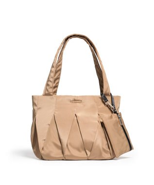 MioFIRANO HERRINGBONE J001 トートバッグ マルチケース付き はっ水 BEIGE