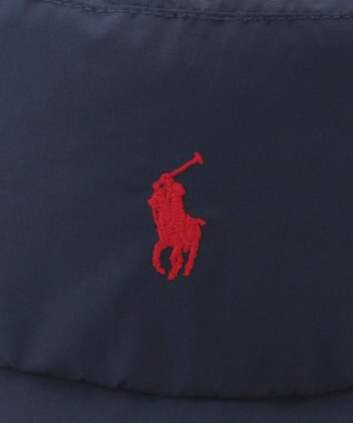 MOONBAT POLO RALPH LAUREN 刺繍 リップパラソルハット ネイビーブルー