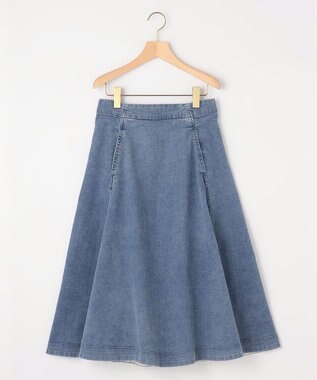 組曲 【23AW】DENIMフレア スカート ブルー系