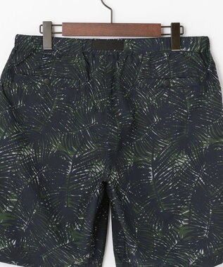 JOSEPH ABBOUD MOUNTAIN 【UNISEX】3Dエンボスリーフ ハーフパンツ オリーブ系6