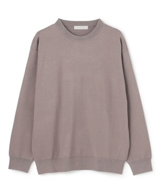 UNFILO MENS 【OCEANS YouTube 掲載/男女兼用】スムースシルキーニット モカ