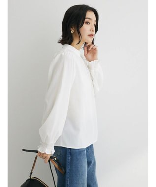 Green Parks ・ＥＬＥＮＣＡＲＥ　ＤＵＥ　ハイネックブラウス Off White