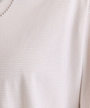 AMERICAN HOLIC シアーカラーボーダープルオーバー Light Gray