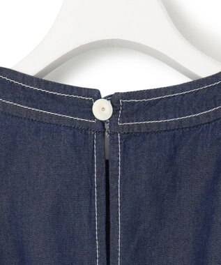 J.PRESS YORK STREET 【WOMEN】ライトダンガリー デニムワンピース ネイビー系