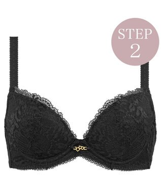 【BRADELIS New York / 育乳ブラ・STEP2 寄せる】　ナオミステップ2ブラ22S2 補整 補正ブラ 谷間メイク