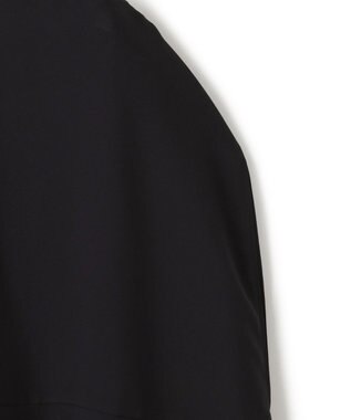 23区 S 【一部店舗限定/UVカット/洗える】ライトウェイトツイル ケープ付き ワンピース ブラック系