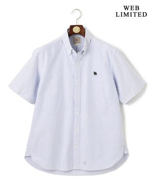 J.PRESS MEN 大人気シリーズに新作登場！【WEB限定】コットンオックスバックブルシャツ / B.D. ブルー系1