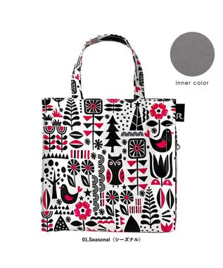 ROOTOTE 1307【ラミネート加工】EU.スクエア.クレール-D 01：シーズナル