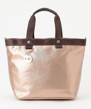 LA BAGAGERIE 【コットン×ポリウレタン】シャイニーミニトート