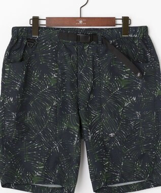 JOSEPH ABBOUD MOUNTAIN 【UNISEX】3Dエンボスリーフ ハーフパンツ オリーブ系6