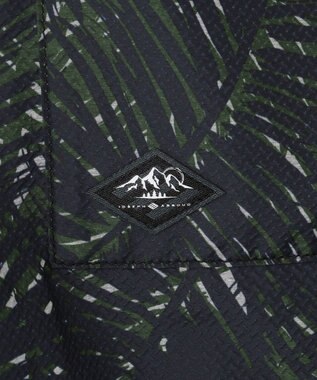 JOSEPH ABBOUD MOUNTAIN 【UNISEX】3Dエンボスリーフ ハーフパンツ オリーブ系6