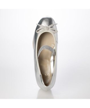 Riz raffinee <Riz raffinee>【3E】バレエスニーカー シルバー