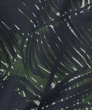 JOSEPH ABBOUD MOUNTAIN 【UNISEX】3Dエンボスリーフ ハーフパンツ オリーブ系6