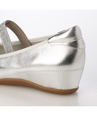 Riz raffinee <Riz raffinee>【3E】バレエスニーカー シルバー